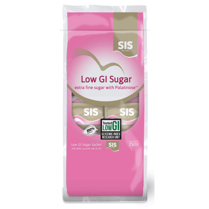 SIS Low GI sugar w Palatinose 5g x 50 sachets