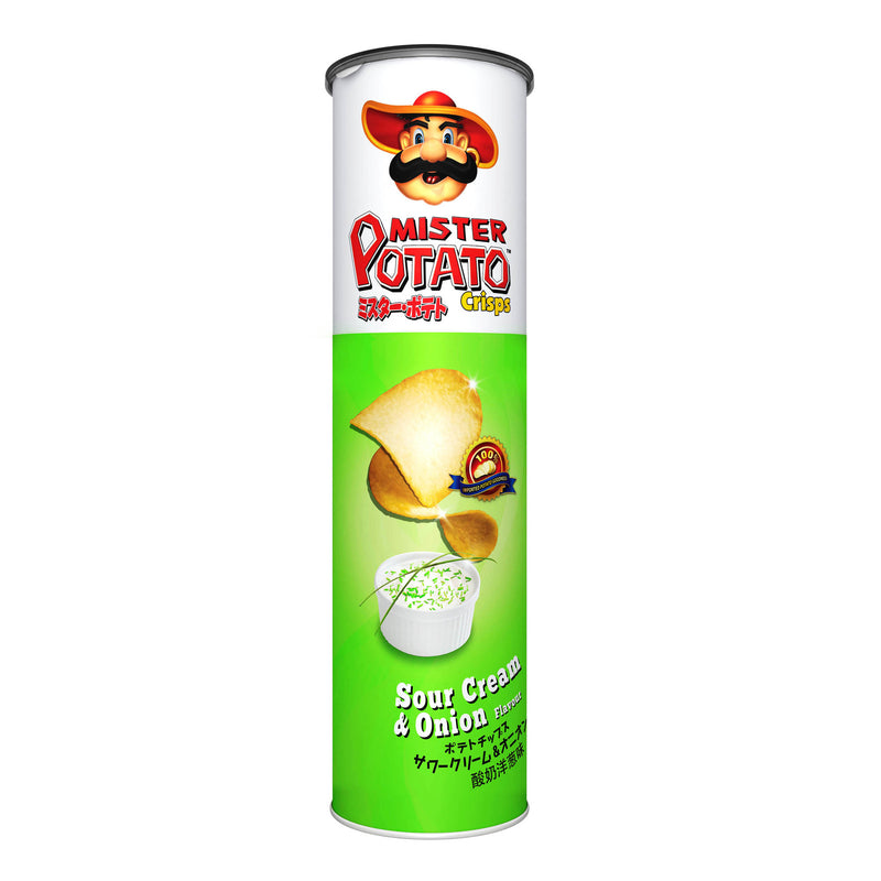 Sour Cream & Onion - Mister Potato Crisps 14x130g - LimSiangHuat