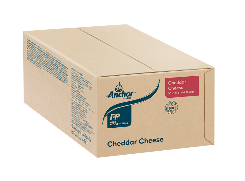 Anchor Mild Cheddar Cheese Block 10x2kg