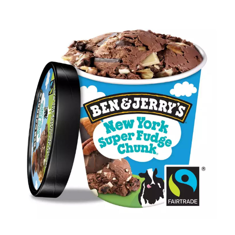 Ben & Jerrys NY Sup Fudge Chunk 8X473ML