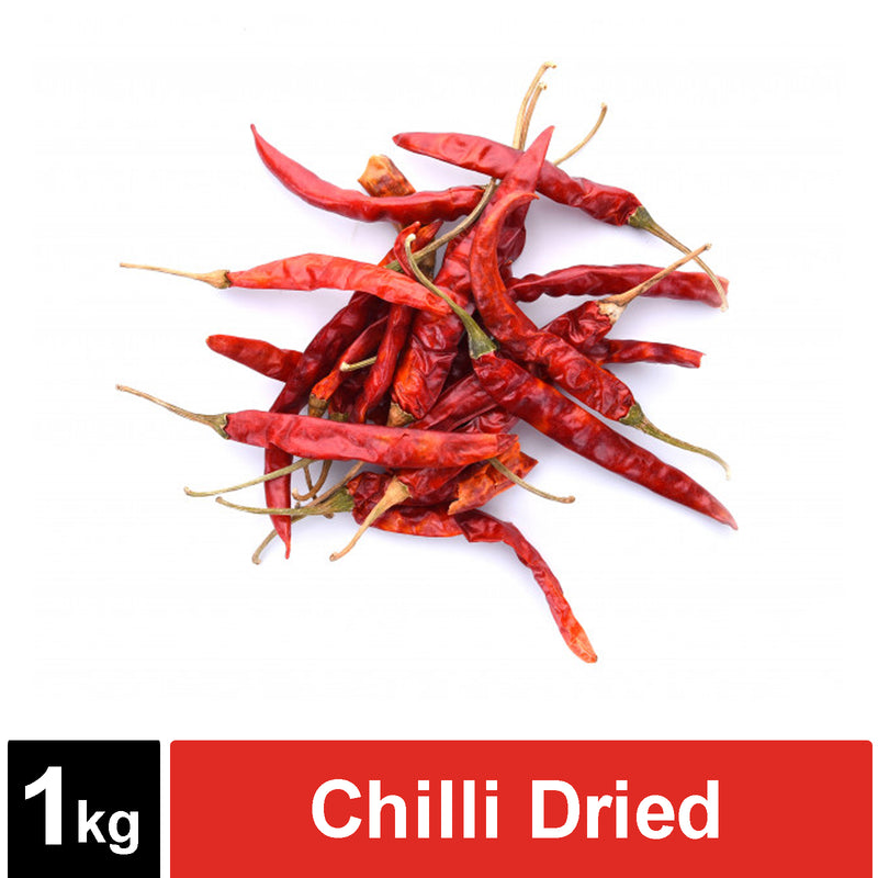 Chilli Dried - LSH 1kgpkt - LimSiangHuat