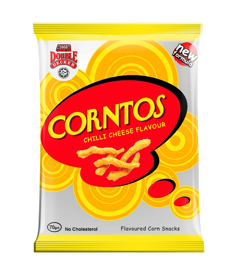 Corntos Chilli Cheese - Double Decker  3x10x70g - LimSiangHuat