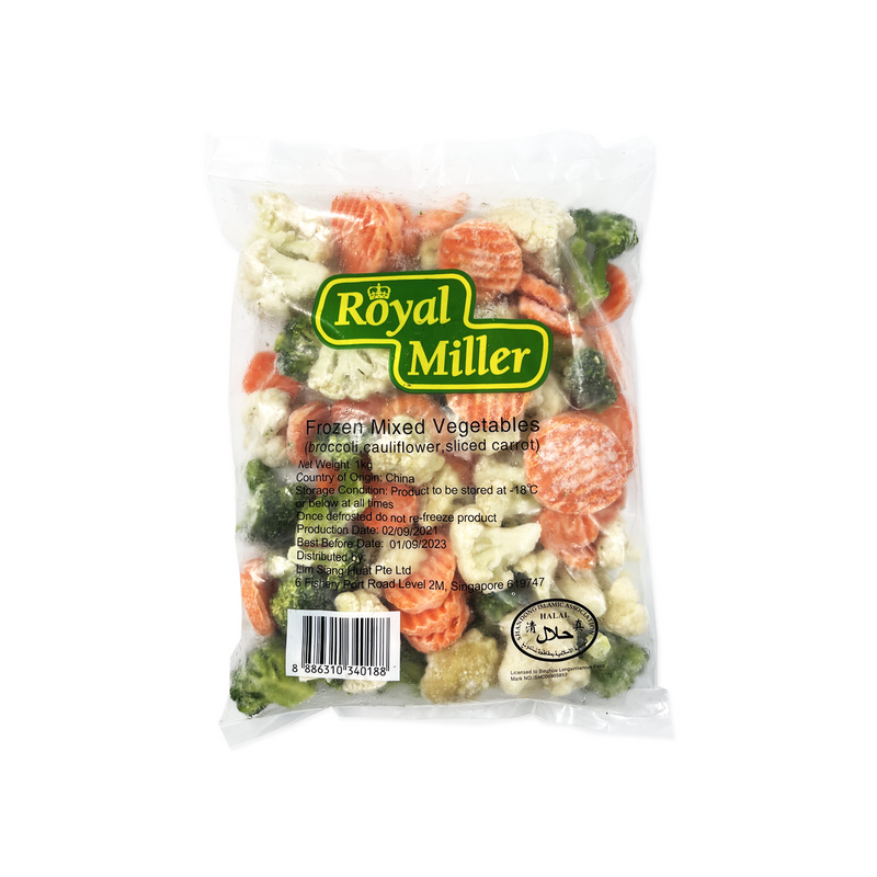 Royal Miller Frozen IQF California Mix 1Kg