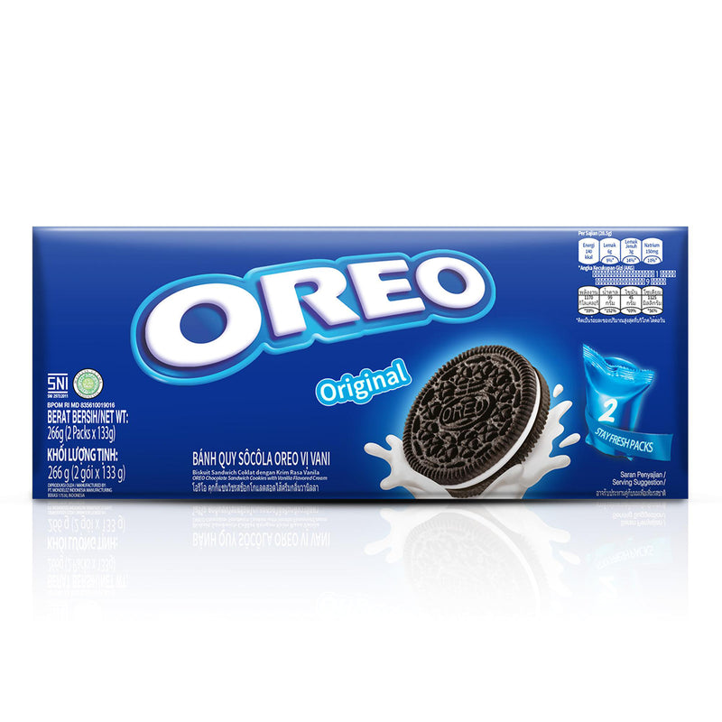 Oreo Regular Box (Vanilla) - 12x(2x133g) - LimSiangHuat