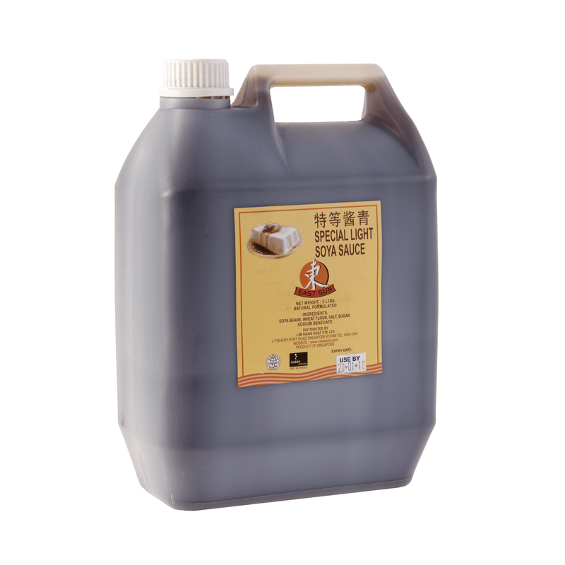 Light Soya Sauce -East Sun 5ltr - LimSiangHuat