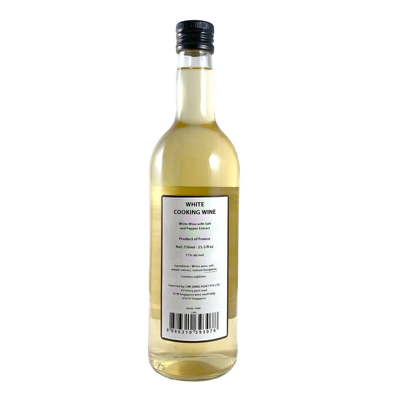 White Cooking Wine 11%vol Royal Miller 750ml - LimSiangHuat