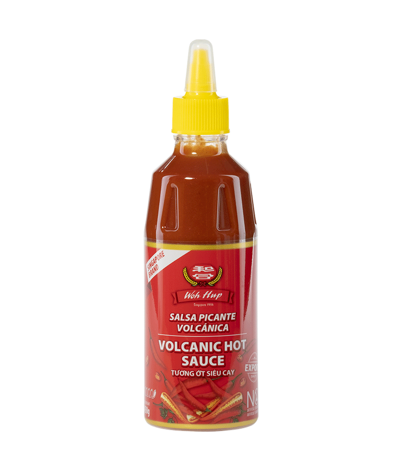 Woh Hup Volcanic Hot Chilli Sauce - 450g