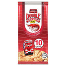 Prawn Cracker - Double Decker 10x10x15g - LimSiangHuat