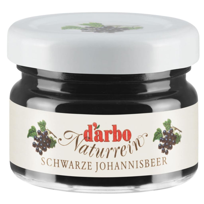 Mini Jar BlackCurrant Fruit Spread Darbo 60x28g - LimSiangHuat