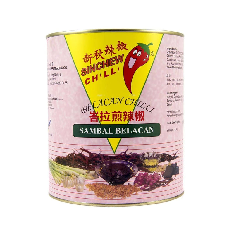 Sambal Belachen Chilli - Sin Chew 3x3.3kg - LimSiangHuat