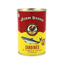 Sardines in Tomato Sauce - Ayam 36x425g - LimSiangHuat