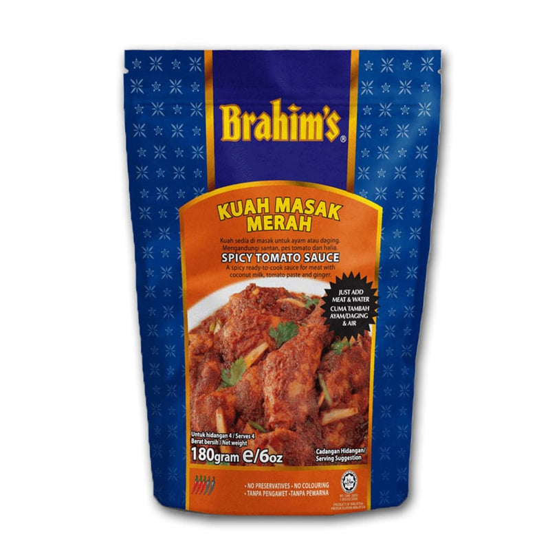 Spicy Tomato Sauce Brahim's 180gm - LimSiangHuat