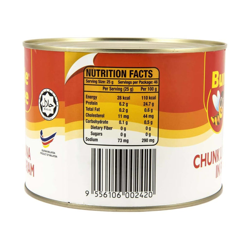 Tuna Chunk Light In Brine - Bumble Bee 6x1.88kg - LimSiangHuat
